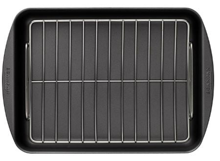 Scanpan Roast Pan Medium With Bonus Rack 39x27cm 5l