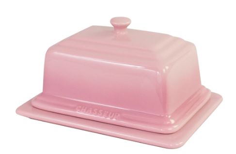 Chasseur La Cuisson Butter Dish - Cherry Blossom Pink