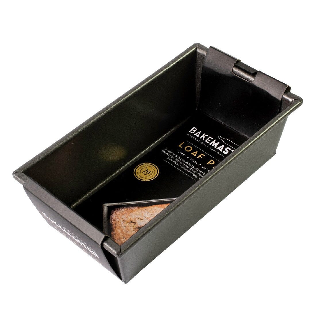 Bakemaster Box Sided Loaf Pan 21x11x7cm Baking Tins, Trays, Pans & Ramekins The Cooks Kitchen Mandurah 