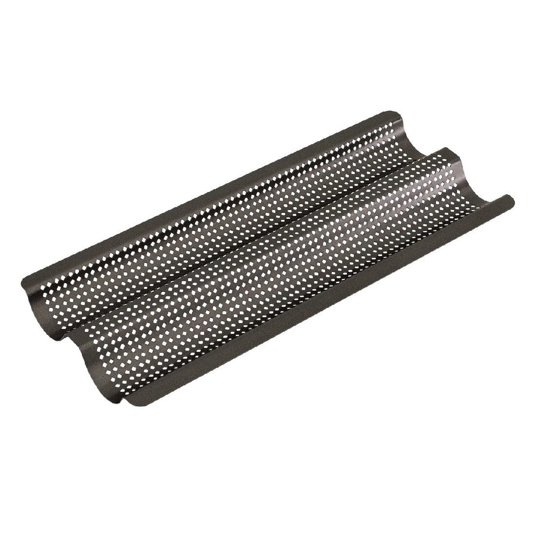 Bakemaster Perfect Crust Baguette Tray 39 X 16cm Baking Tins, Trays, Pans & Ramekins The Cooks Kitchen Mandurah 