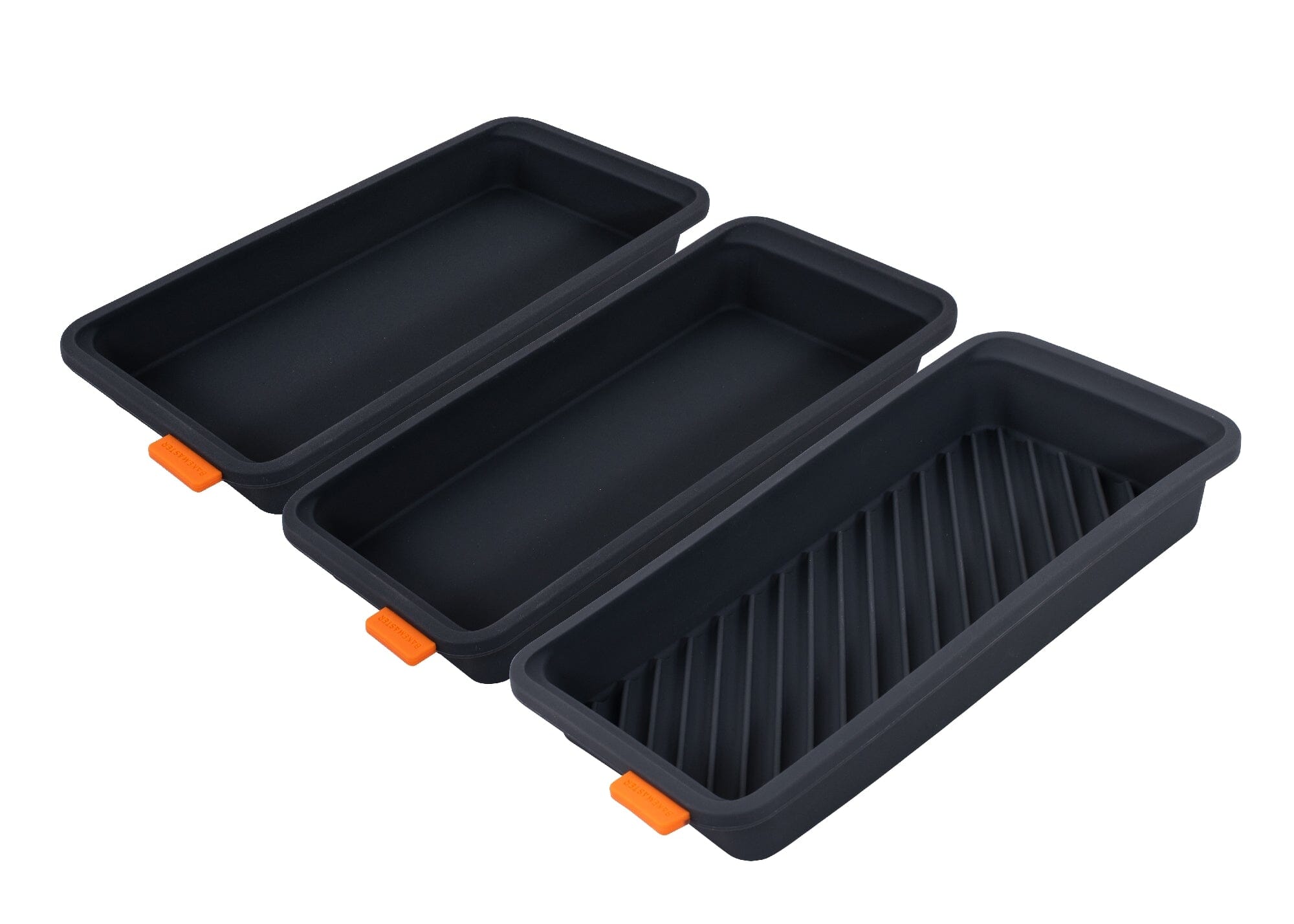 Bakemaster Set Of Three Divider Trays 28x13cm Baking Tins, Trays, Pans & Ramekins The Cooks Kitchen Mandurah 