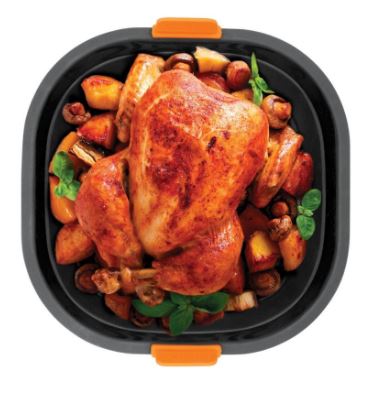 Bakemaster Square Air Fryer Basket 21cm