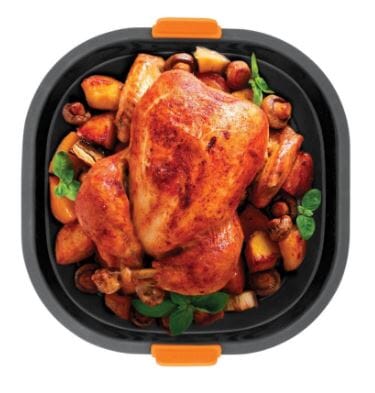 Bakemaster Square Air Fryer Basket 21cm Bakeware Accessories The Cooks Kitchen 