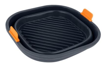 Bakemaster Square Air Fryer Basket 21cm Bakeware Accessories The Cooks Kitchen 