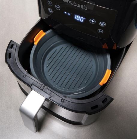 Bakemaster Round Air Fryer Basket 21cm