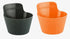 Bakemaster Silicone Baking Cups Set Of 12 7x4cm Orange/grey