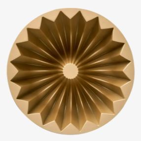 Bakemaster French Wreath Fluted Cake Pan - Champagne