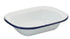 Bakemaster Enamel Rectangle Pie Dish 18x14x4cm Baking Tins, Trays, Pans & Ramekins The Cooks Kitchen 