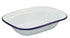 Bakemaster Enamel Rectangle Pie Dish 20x15x4.5cm Baking Tins, Trays, Pans & Ramekins The Cooks Kitchen 