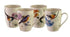 Bundanoon Coupe Mug Set Of 4 - Birdsong 355ml Mugs - Cups & Saucers The Cooks Kitchen 