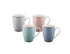 Bundanoon Coupe Mug Set Of 4 - Pastel Petals