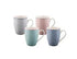 Bundanoon Coupe Mug Set Of 4 - Pastel Petals