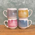 Bundanoon Huggie Mug Set Of 4 - Banded Jewels