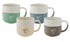 Bundanoon Classic Mug - Hearts 400ml Set Of 4