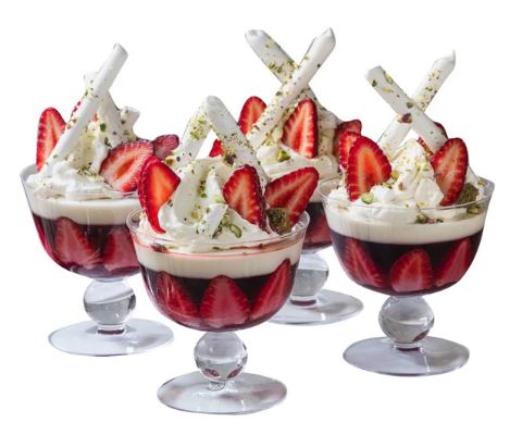 Wilkie Brothers Sinclair Set Of 4 Dessert Bowls, 11 X 11cm / 350ml - Glass