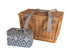 Avanti 4 Person Picnic Basket 48 X 35 X 30cm - Ikat Pattern Lining
