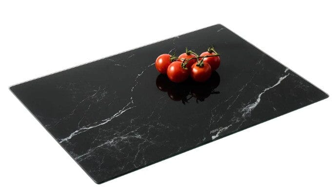 Avanti Tempered Glass Surface Protector Black Chopping Boards & Surface Savers The Cooks Kitchen 