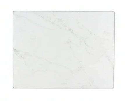 Avanti Tempered Glass Surface Protector White Marble Chopping Boards & Surface Savers The Cooks Kitchen 