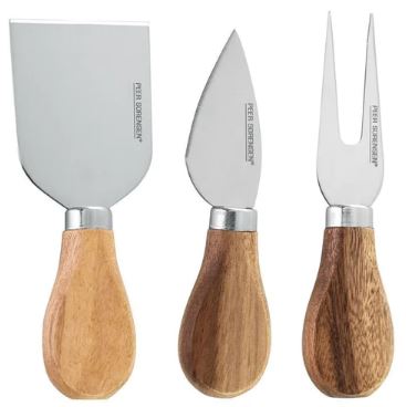 Peer Sorensen 4pc Cheese Set Acacia