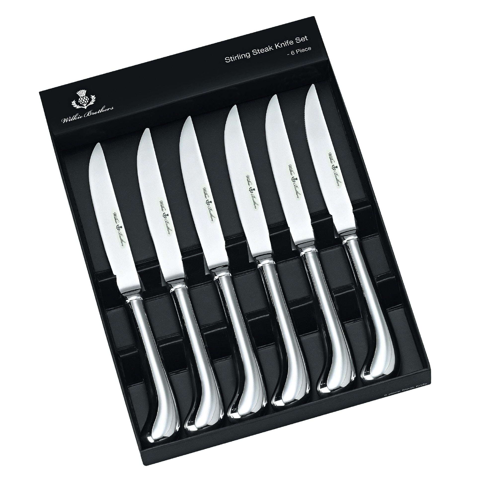 Wilkie Pistol 6pce Steak Knife Set Knife Sets The Cooks Kitchen Mandurah 