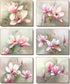 Cinnamon Magnolias Coasters - Set Of 6 Placemats & Coasters The Cooks Kitchen 