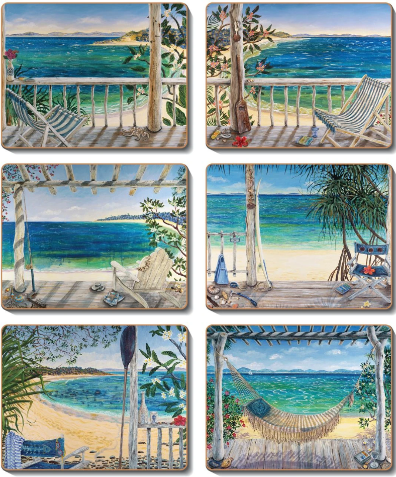 Cinnamon Beach Balconies Placemats