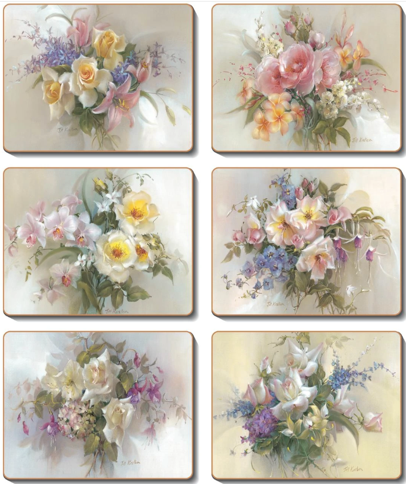 Cinnamon Romance Coasters