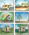 Cinnamon Vintage Caravans Placemats