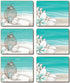 Lisa Pollock Beach Lantern Placemats - Set Of 6 Placemats & Coasters The Cooks Kitchen 