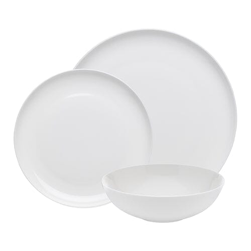 Ecology Canvas Dinner Set 12pce - White Dinner Sets The Cooks Kitchen 