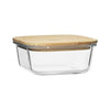 Ecology Nourish Sq Storage W Bamboo Lid 15cm