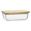 Ecology Nourish Rect Storage With Bamboo Lid 22 X16cm