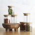 Pantry Round Spice Jar Set 6pc Herb & Spice Storage The Cooks Kitchen 