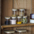 Pantry Round Spice Jar Set 6pc Herb & Spice Storage The Cooks Kitchen 