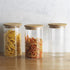 Pantry Round Canisters Set Of 3 Glassware Storage The Cooks Kitchen 