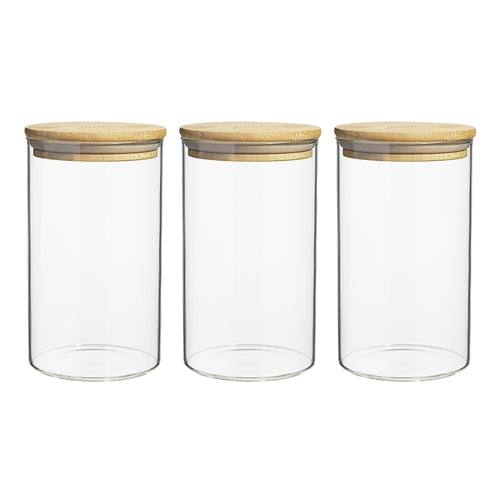 Pantry Round Canisters Set Of 3