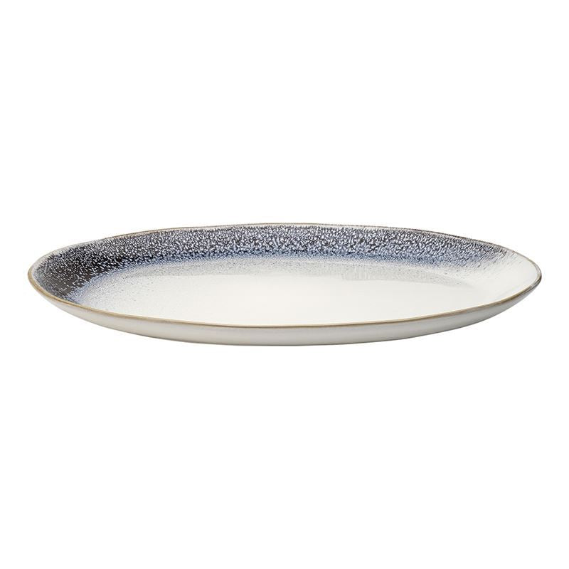 Ecology Atol Large Oval Platter 36cm Deep Blue