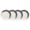 Ecology Atol Side Plate 21cm Set Of 4 Deep Blue