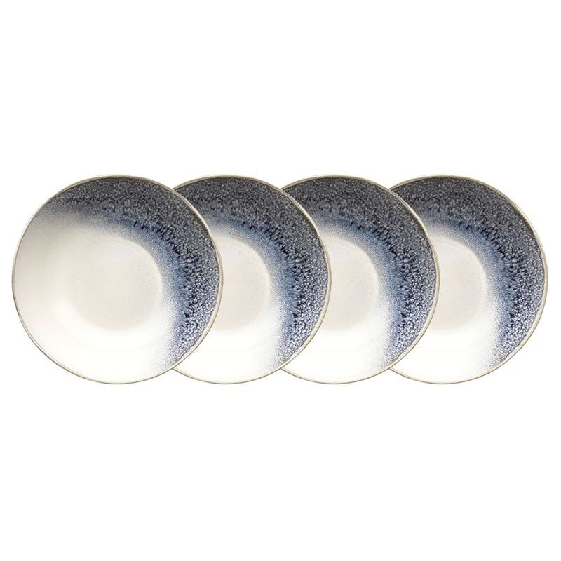 Ecology Atol Set Of 4 Bowls 18cm Deep Blue Loose Dinnerware The Cooks Kitchen 