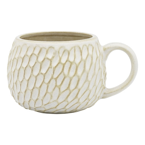 Fossil Mugs - Chalk  - Set Of 4 330ml