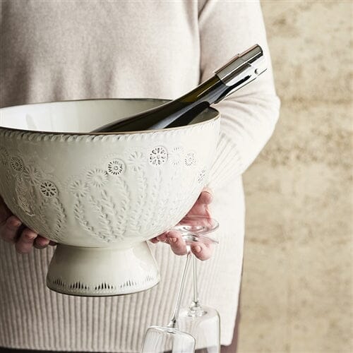 Jardin Footed Bowl 30 X21cm Platters & Bowls The Cooks Kitchen 