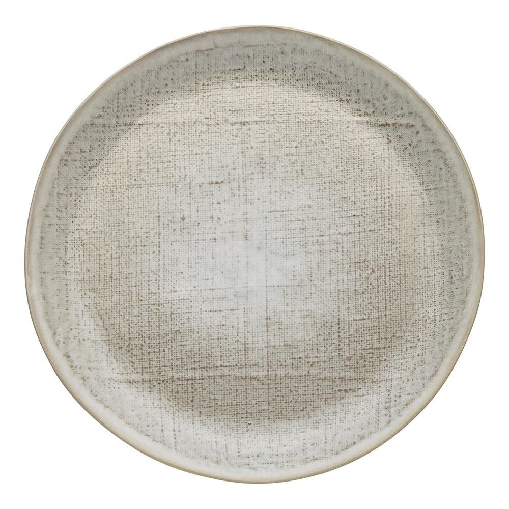 Ecology Linen Serving Plate - Birch 33cm