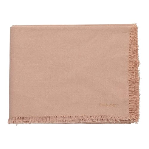 Ecology Fray Table Cloth 150x240cm - Blush Table Cloths The Cooks Kitchen 