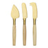 Ecology Alto Cheese Knife Set 3pc - Gold