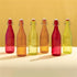 Pop Bottle - 900ml Dot Lime