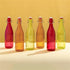 Pop Bottle - 900ml Dot Tangerine