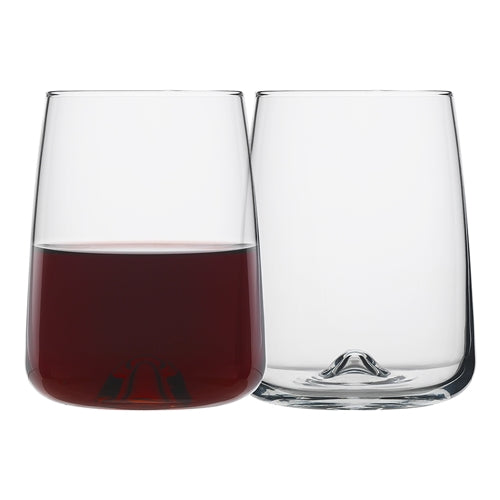 Ecology Ida Set Of 6 Stemless Wine Glasses 530ml