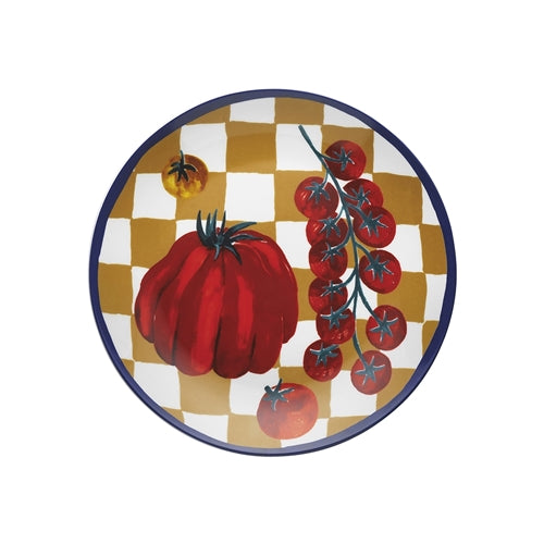 Porto Valentina Side Plate 20cm - Tomato Medley