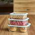 Ecology Store Rectangle Container With Vent 1050ml - Eucalyptus