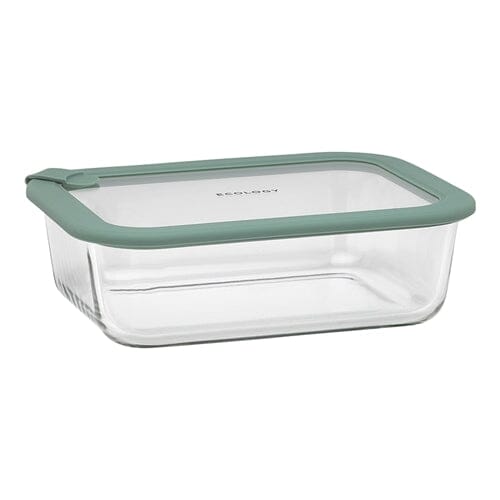 Ecology Store Rectangle Container With Vent 1520ml - Eucalyptus Glassware Storage The Cooks Kitchen 